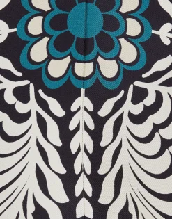 Magnifico DressMix Tiles Placée Black in Silk Twill