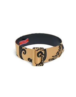Medium BeltCherubs Gold in Light Faille
