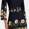 Medium BeltMayfair Black in Light Faille