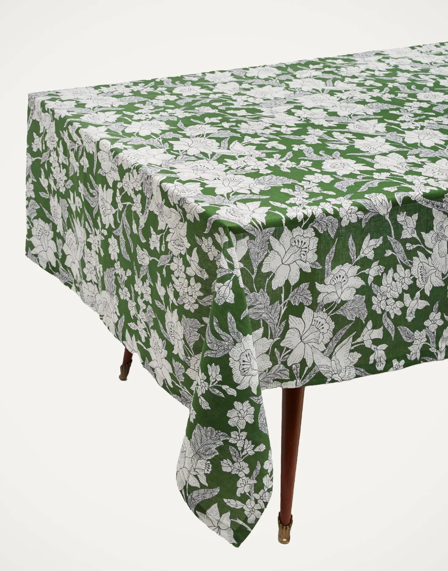 Medium TableclothLilium Avorio in Linen