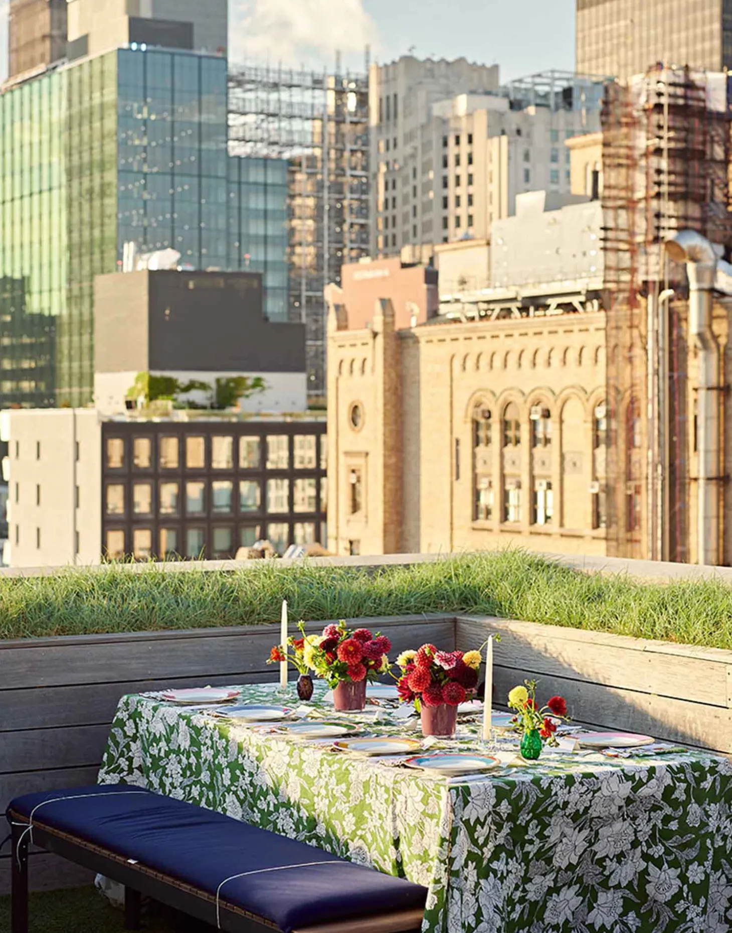 Medium TableclothLilium Avorio in Linen