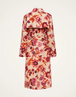 Milano Trench CoatHottie Cream in Cotton Gabardine