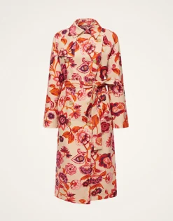 Milano Trench CoatHottie Cream in Cotton Gabardine