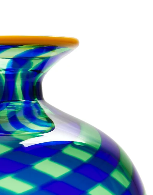 Mini Ciccio VaseBlue in Murano Glass