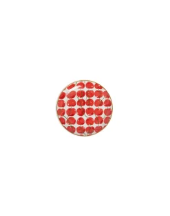 Mini PlateCherries Ivory in Porcelain
