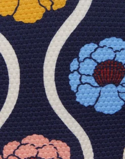 Mirage BottomWhitsun Mini Blue in Piquet Lycra