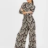 Palazzo PantsGhirlanda Black in Velvet Stretch