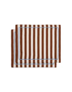 Placemat Set Of 2Riviera Cioccolato in Linen