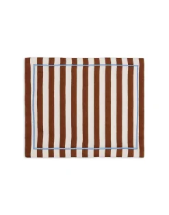 Placemat Set Of 2Riviera Cioccolato in Linen