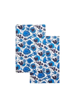 Placemat Set Of 2Wildbird Blu Small in Linen