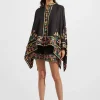 Pull-Up ShortsBorboni Placée Nero in Cotton Poplin
