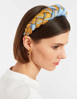 Rapunzel HeadbandTangle Light Blue in Twill