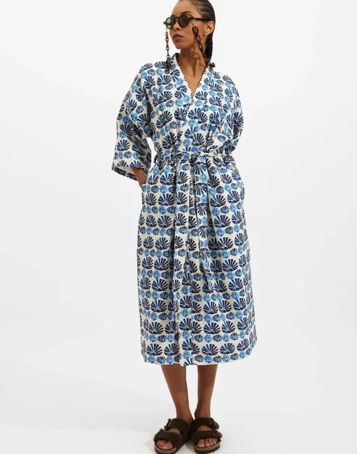 RobeConchiglie White in Organic Cotton