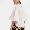 Share Your Screen ShirtSolid White in Cotton Poplin