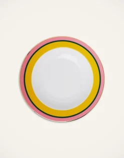 Soup Plates Set Of 2Rainbow Yellow in Porcelain