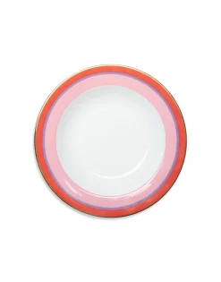Soup Plates Set Of 2Rainbow Rose in Porcelain