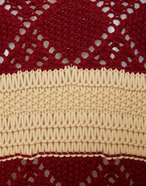 Summer BoleroSolid Ivory in Cable Chain