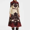 Sundowner DressCorsini Placée Cream in Cotton Poplin