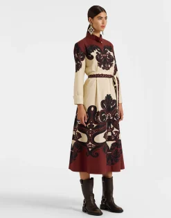 Sundowner DressCorsini Placée Cream in Cotton Poplin