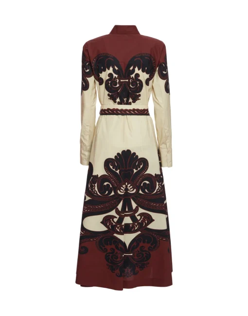 Sundowner DressCorsini Placée Cream in Cotton Poplin