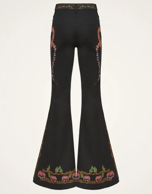Superflare JeansEve Black in Denim