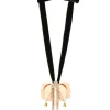 Tulip NecklaceOro Rosa in Brass