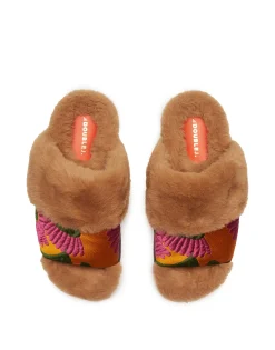 Winter SlidesOrange Gerber in Jacquard